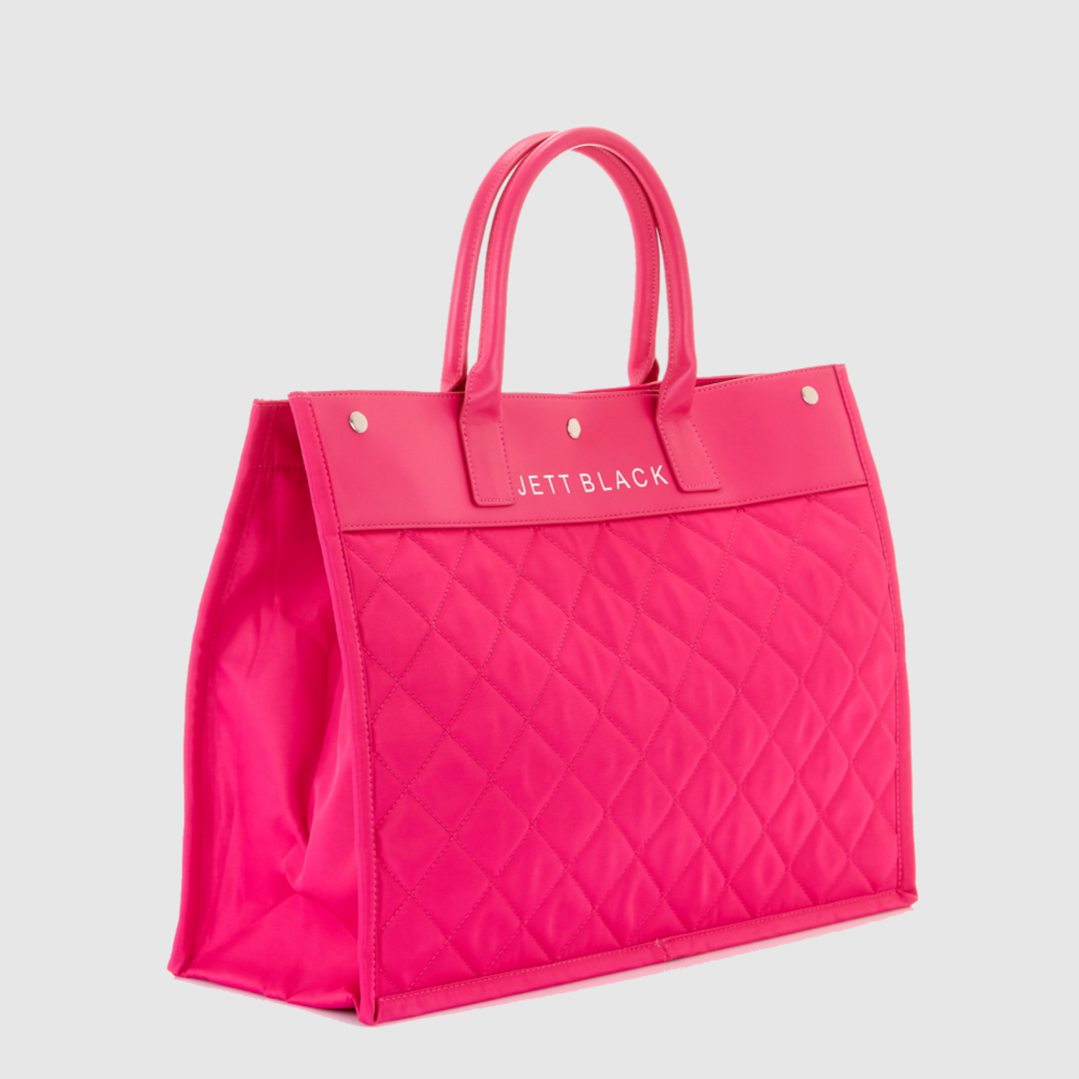The Brooklyn Pink Large Tote Bag – J E T T B L A C K